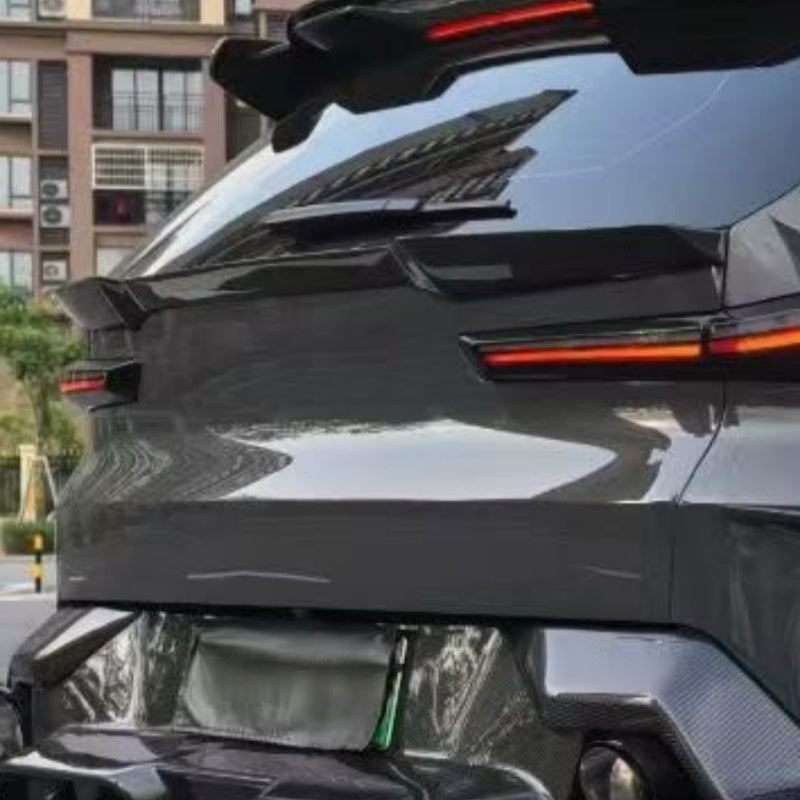 BMW XM G09 (2023–Present) - LD Style Prepreg Carbon Fiber Rear Roof Wing Spoiler