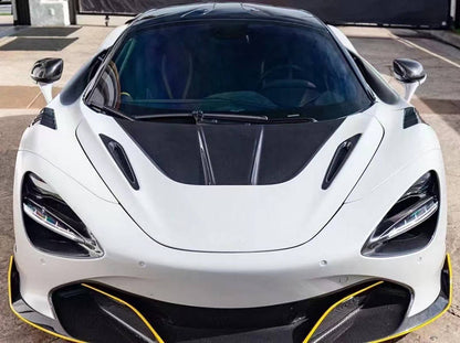 McLaren 720S / 750S / 765LT - R Style Carbon Fiber Hood Bonnet