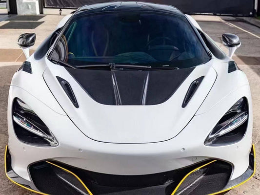 McLaren 720S / 750S / 765LT - R Style Carbon Fiber Hood Bonnet