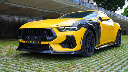 Ford Mustang S650 GT Coupe (2024+) - Carbon Fiber Front Lip