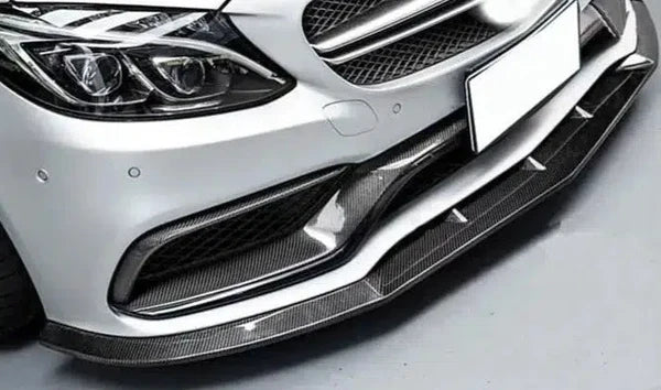 Mercedes C63 W205 – Carbon Fiber AP Style Front Lip