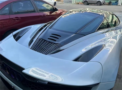 McLaren 720S Coupe - 765LT Style Carbon Fiber Rear Engine Cover Panel
