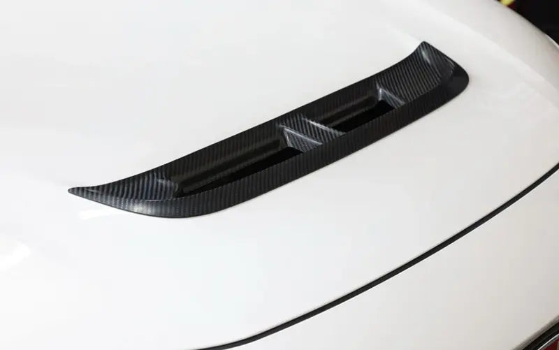 Honda Civic Type R FL5 – Carbon Fiber Hood Vent Trim V2