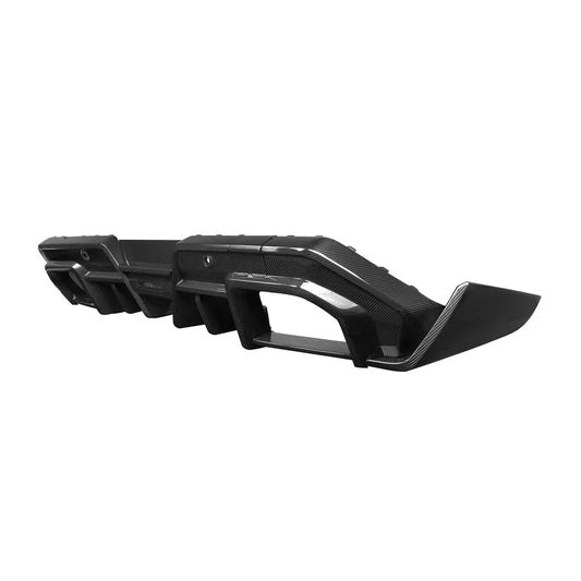 BMW M5 G90 G99 – SQ Style Prepreg Carbon Fiber Rear Diffuser