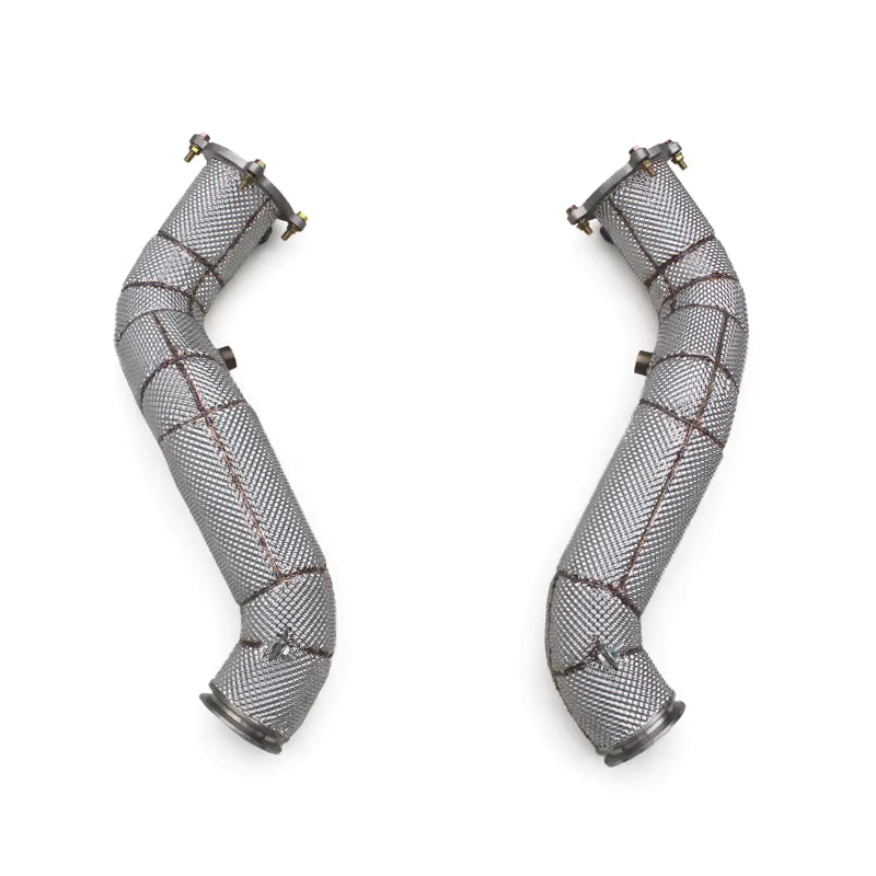 McLaren 720S / 750S / 765LT - Downpipes with Integrated Heat Shields