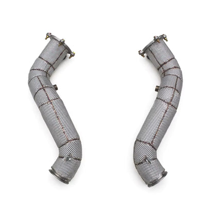 McLaren 720S / 750S / 765LT - Downpipes with Integrated Heat Shields