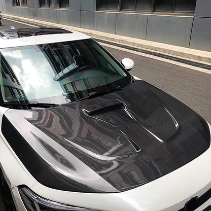 Honda Civic 11th Gen (2022+) – V2 Carbon Fiber Vented Hood