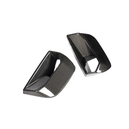 Ford Mustang S650 GT Coupe (2024+) - Carbon Fiber Front Bumper Air Vent Trim Covers