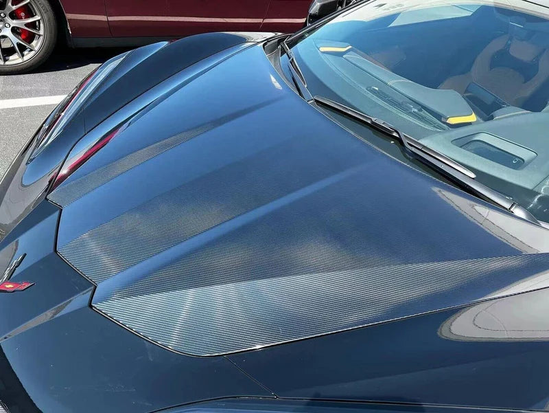 Chevrolet Corvette C8 – OEM Style Carbon Fiber Hood