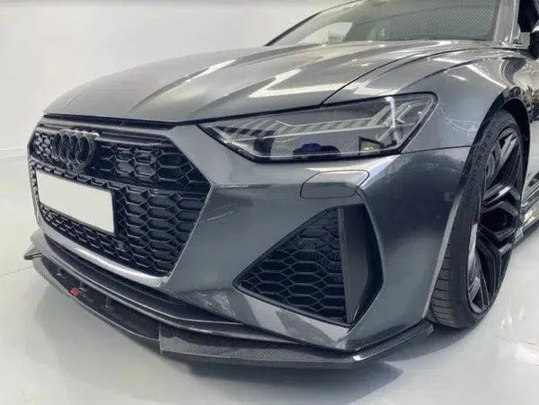 Audi RS6 / RS7 - Carbon Fiber Front Bumper Air Vent Trims