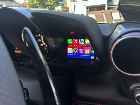 Ferrari F8 Tributo - Wireless Apple CarPlay & Android Auto Interface