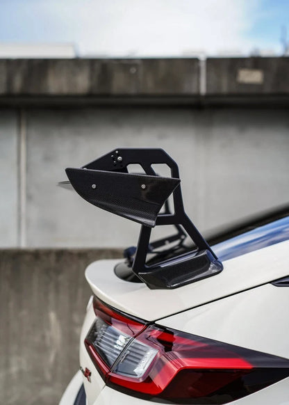 Honda Civic FL5 11th Gen Type R - Carbon Fiber Rear Trunk Swan Neck Wing