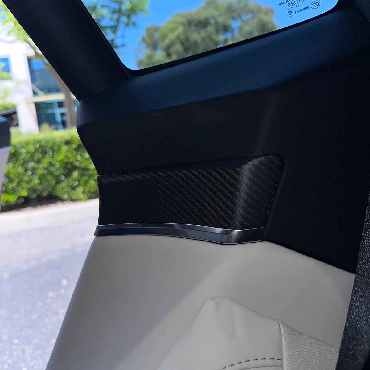 Tesla Model S - Carbon Fiber Interior Kit