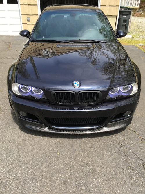 BMW E46 M3 - CSL Style Carbon Fiber Front Splitter