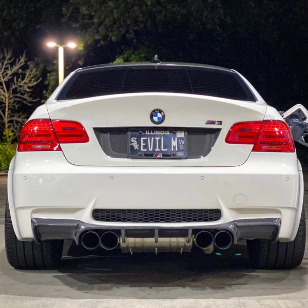 BMW E92 M3 & 3 Series - CSL Style Carbon Fiber Rear Trunk