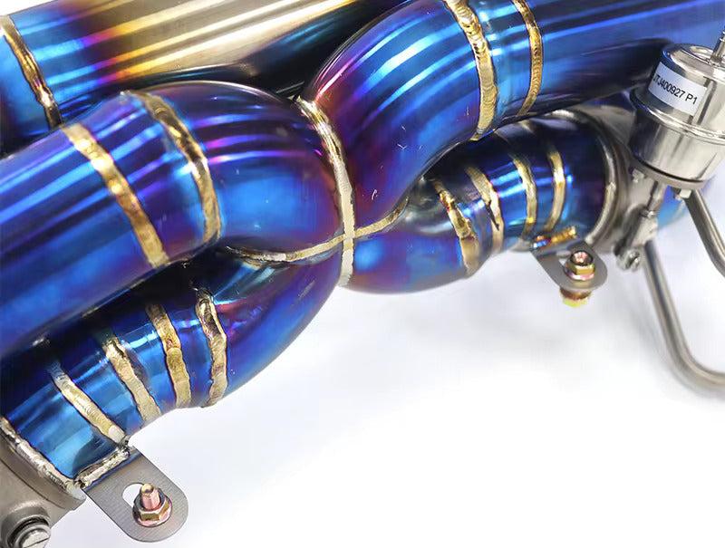 Porsche 718 GT4 RS 4.0T - Titanium Valve Catback Performance Exhaust