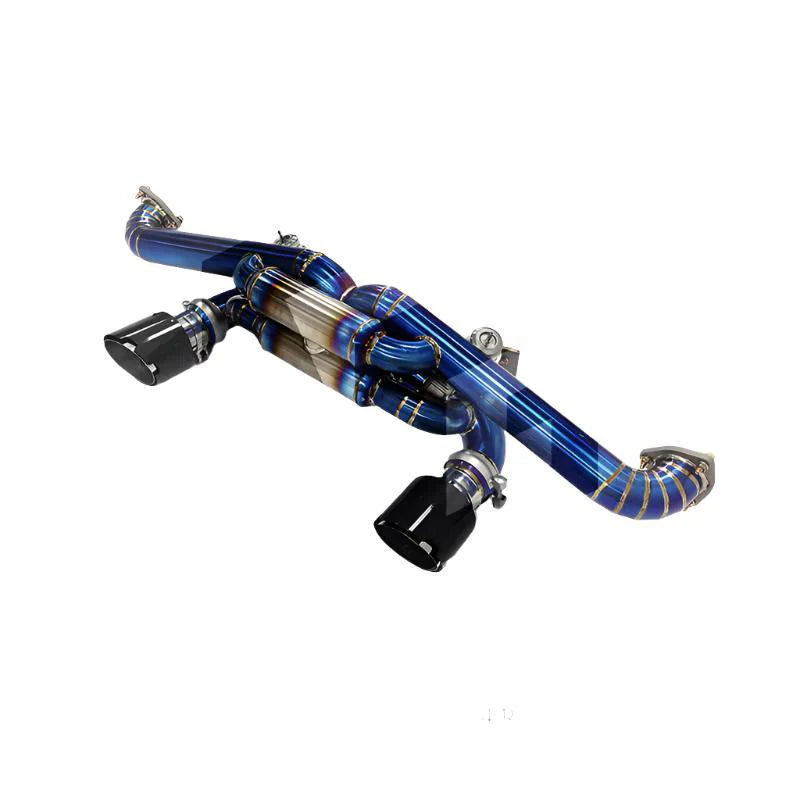 Porsche 718 GT4 RS 4.0T - Titanium Valve Catback Performance Exhaust