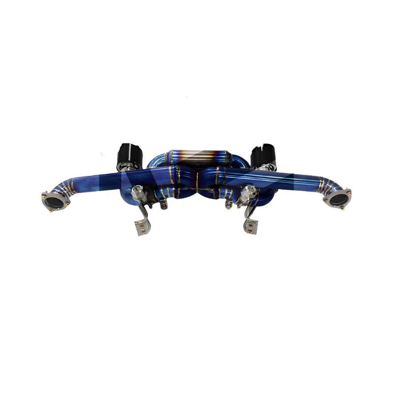 Porsche 718 GT4 RS 4.0T - Titanium Valve Catback Performance Exhaust