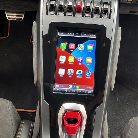 Lamborghini Huracán - EVO-Style Android Touchscreen Replacement Upgrade with Wireless Apple CarPlay & Android Auto