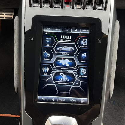 Lamborghini Huracán - EVO-Style Android Touchscreen Replacement Upgrade with Wireless Apple CarPlay & Android Auto