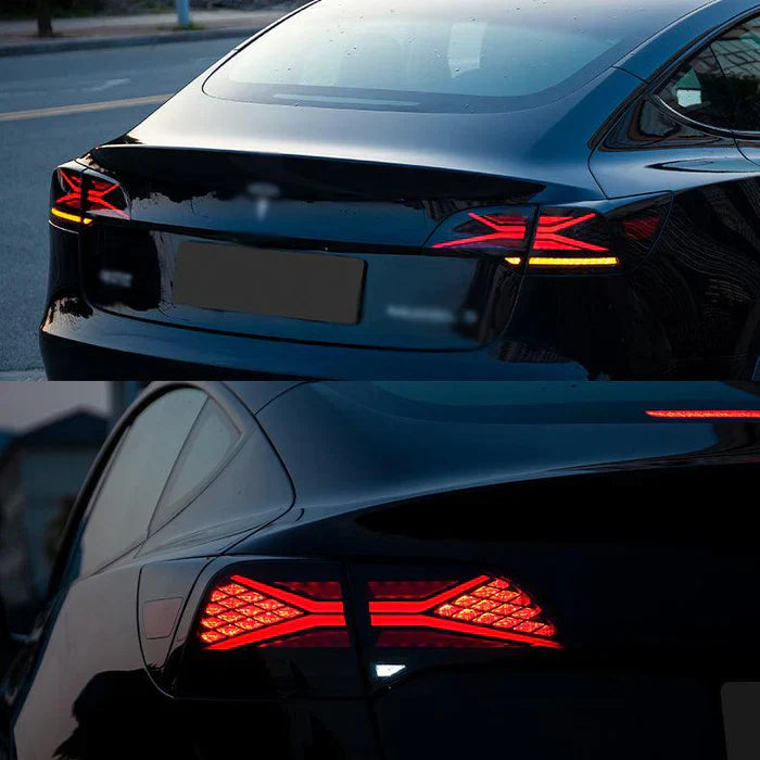 Tesla Model Y / Model 3 – X Style LED Tail Lights