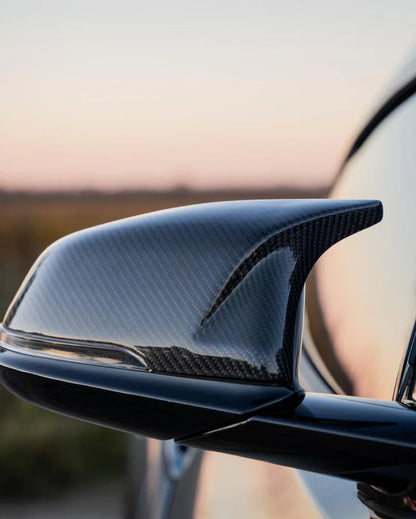 Toyota A90 GR Supra - M Style Carbon Fiber Mirror Cap Set