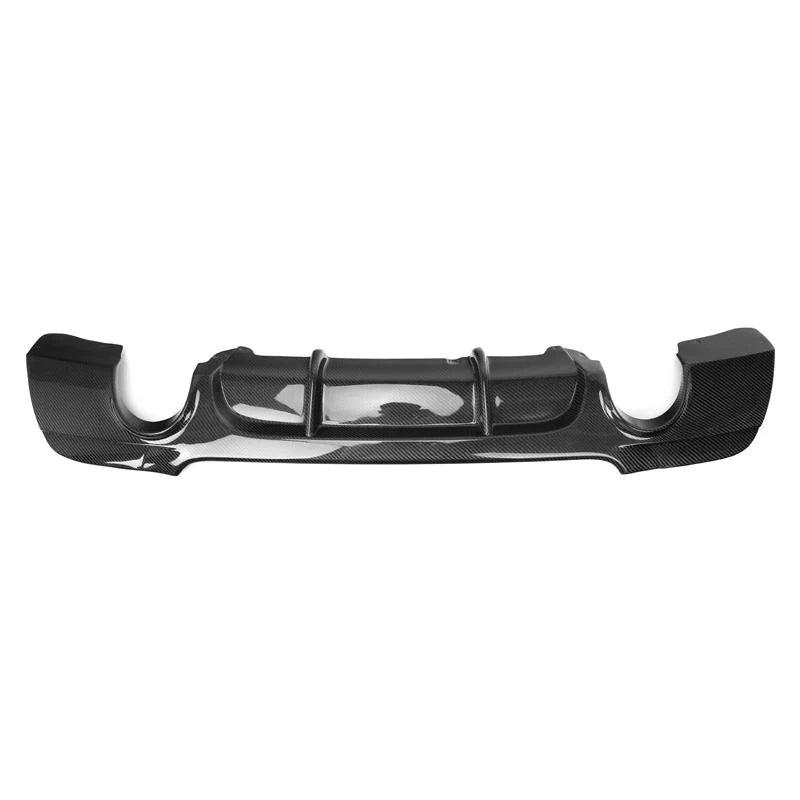BMW E92 / E93 3 Series -  M Tech Carbon Fiber Rear Diffuser w/ Dual Exhaust