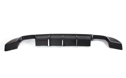 BMW E92 / E93 3 Series - M Tech Carbon Fiber Rear Diffuser w/ Quad Exhaust