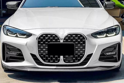 BMW G22/G23 4 Series - MP Style 1 Piece Carbon Fiber Front Lip