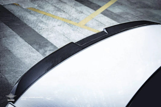 BMW G90 M5 - MP Style Carbon Fiber Rear Spoiler