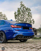 BMW G80 M3 & G20 3 Series - MP Style Carbon Fiber Trunk Spoiler