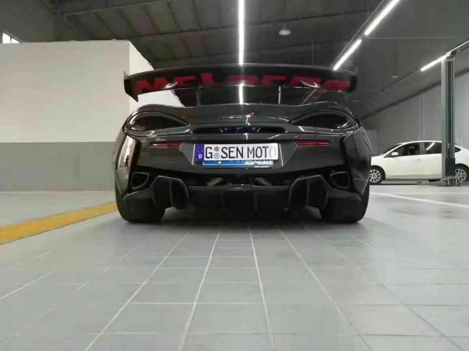 McLaren 570s – Carbon Fiber GT4 Style Wing