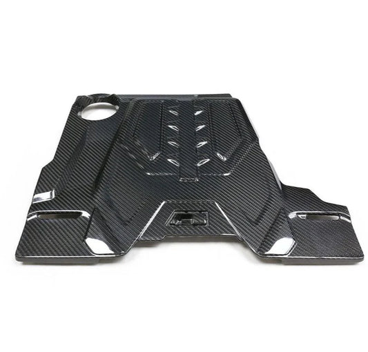 BMW F90 M5 & F91 / F92 / F93 M8 - OEM Style Carbon Fiber Engine Cover