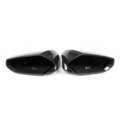 Lamborghini Aventador LP700 / LP720 / LP750 / SVJ - OEM Style Carbon Fiber Mirror Cap Set