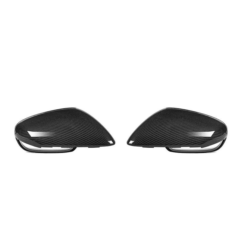 Porsche Taycan & 911 - OEM Style Carbon Fiber Mirror Cap Set