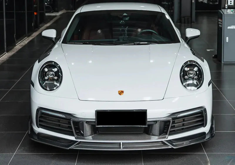 Porsche 911 992.1 Carrera (2019–2023) – Carbon Fiber Front Middle Grille