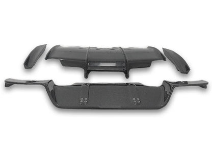 BMW F06 / F12 / F13 M6 - PSM Style Carbon Fiber Rear Diffuser