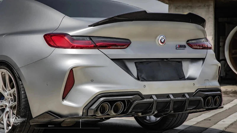 BMW M8 & 8 Series - PSM Style Carbon Fiber Trunk Spoiler