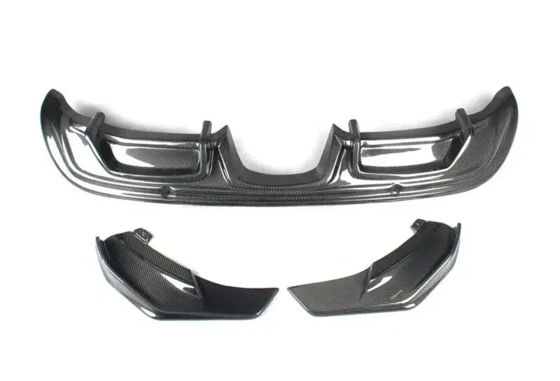 Porsche 718 Cayman / Boxster (2016–2023) - Carbon Fiber Rear Diffuser