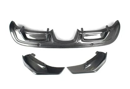 Porsche 718 Cayman / Boxster (2016–2023) - Carbon Fiber Rear Diffuser