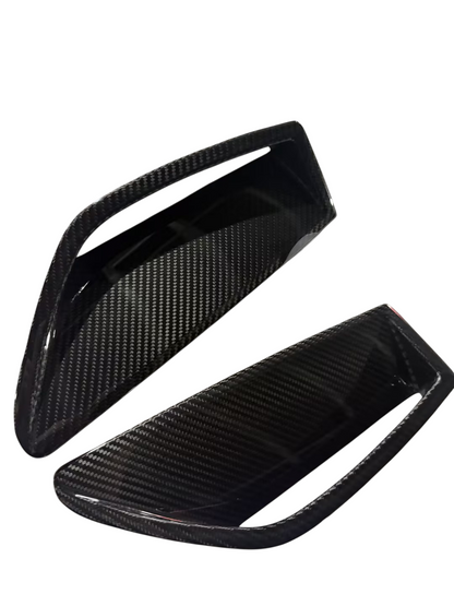 Audi RS6 / RS7 - Carbon Fiber Front Bumper Air Vent Trims