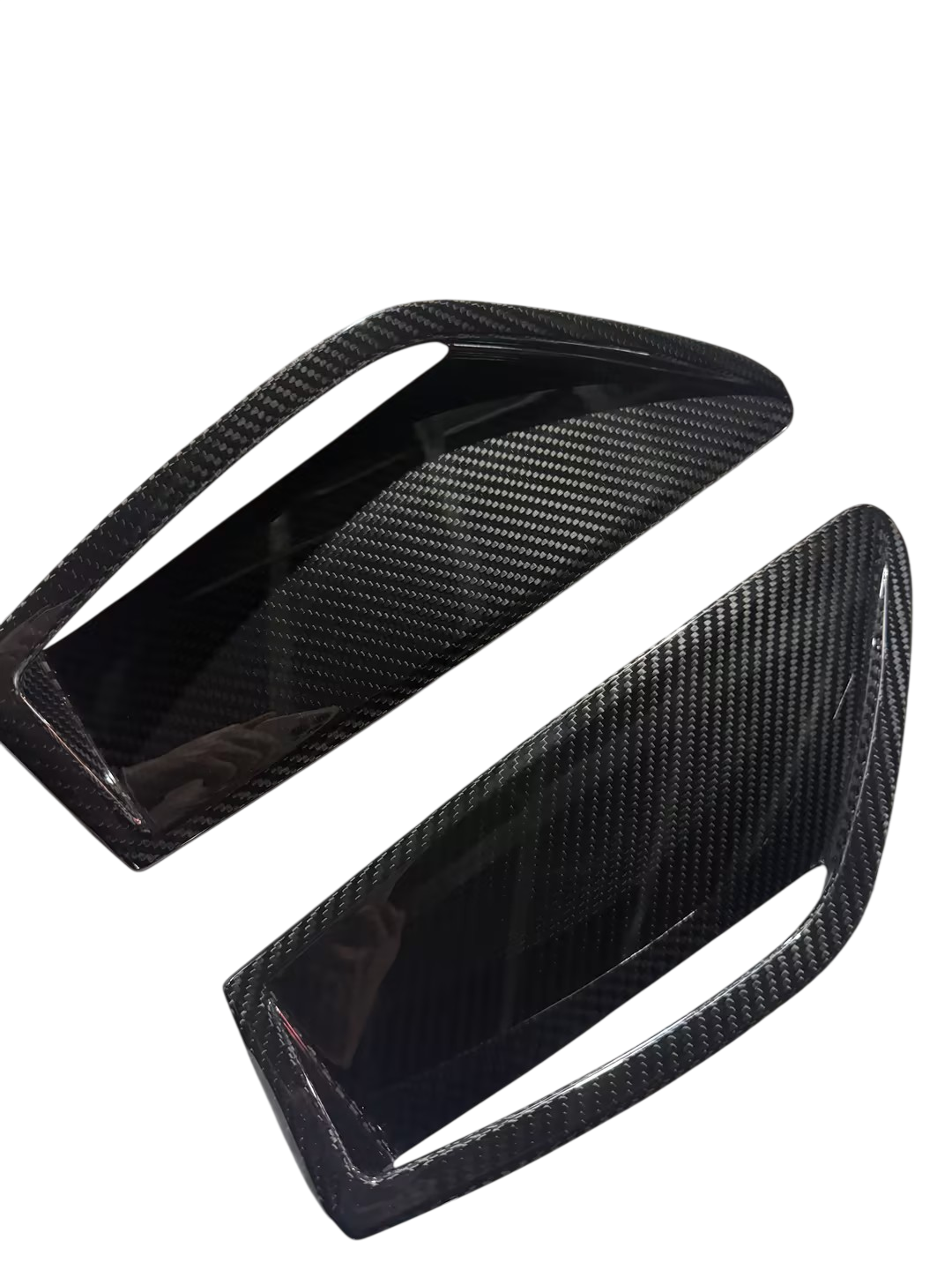 Audi RS6 / RS7 - Carbon Fiber Front Bumper Air Vent Trims
