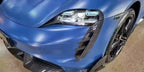 Porsche Taycan - Carbon Fiber Headlight Trim Frame Covers