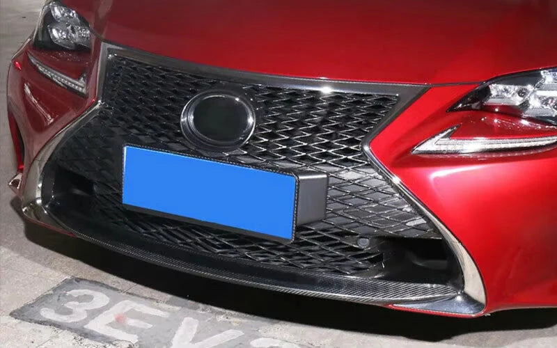 Lexus RC200 RC200t RC300 RC350 F-Sport 2015–2021 – Carbon Fiber Front Lip
