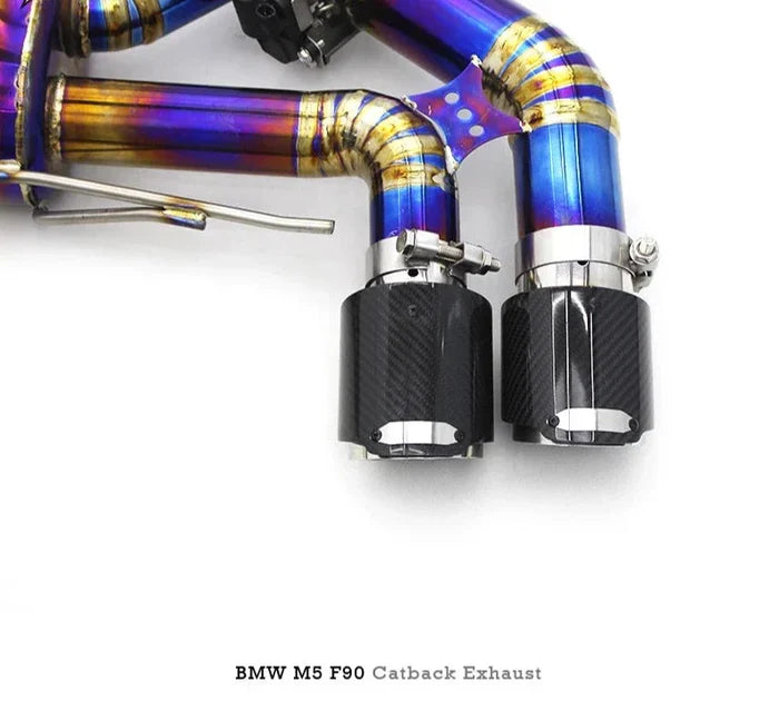 BMW F90 M5 / M850i / M8 F92 4.4T – Titanium Valved Exhaust System
