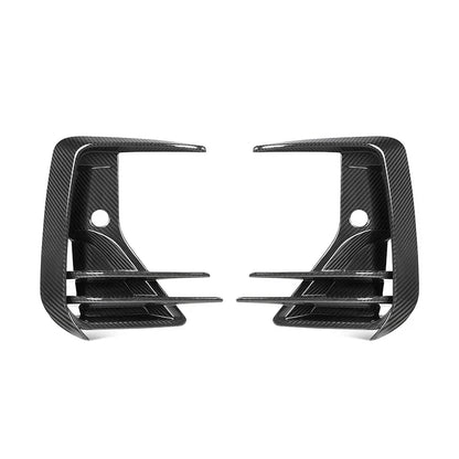 BMW G01 X3 / G02 X4 - SQ Dry Carbon Fiber Front Air Ducts Intakes