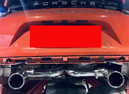 Porsche 718 Boxster / Cayman - GT4 Style Exhaust Conversion Kit