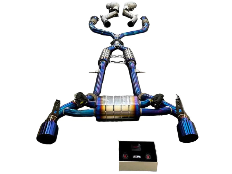 Nissan 400Z – Valved Exhaust System + High-Flow Down Pipes