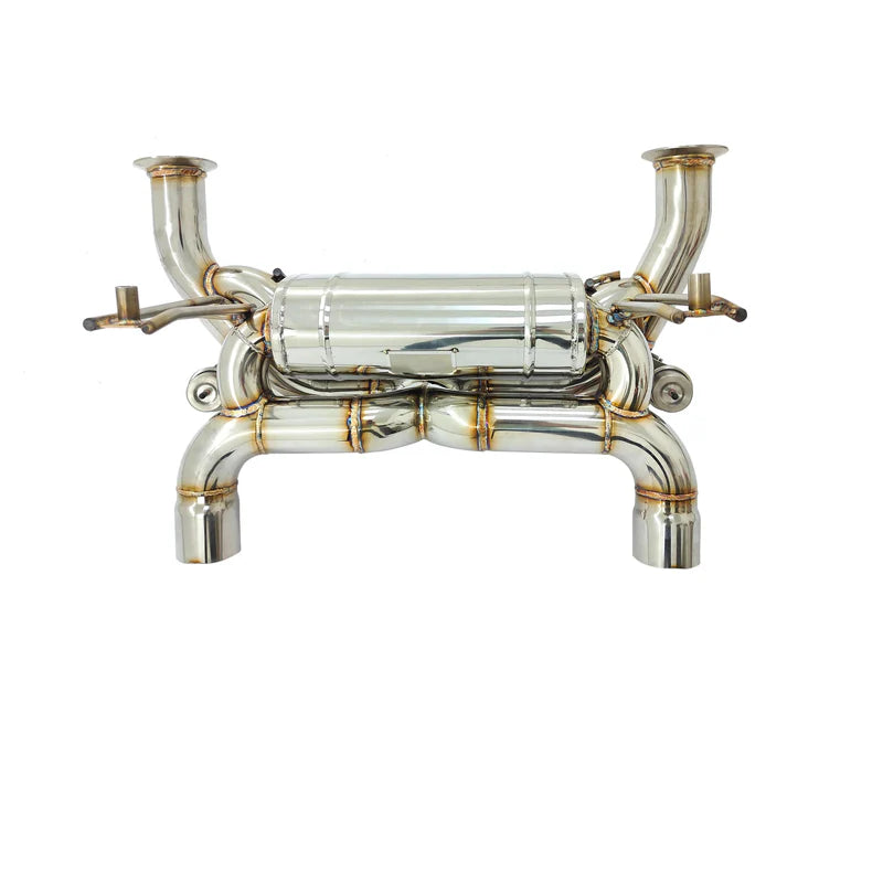 Lamborghini Aventador LP700/LP740 - SVJ Style Valved SS304 Axle-Back Exhaust