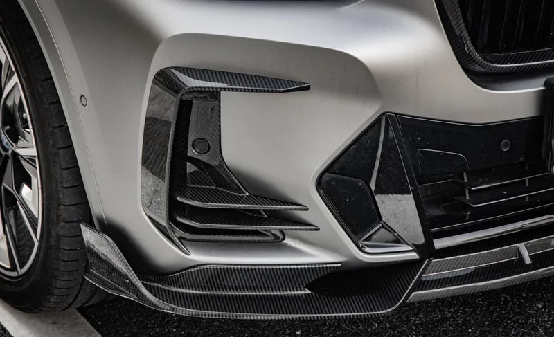 BMW G01 X3 / G02 X4 - SQ Dry Carbon Fiber Front Air Ducts Intakes